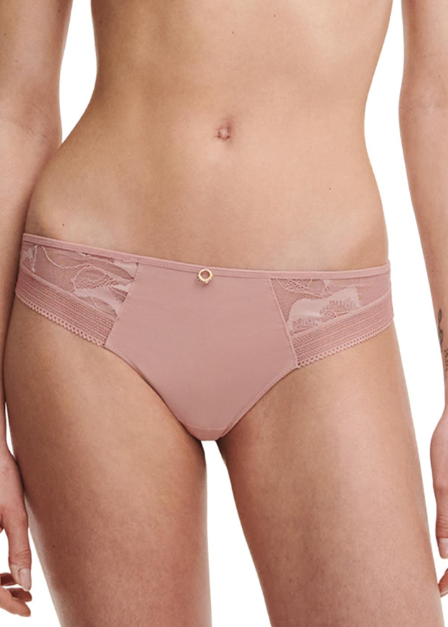 Tanga Chantelle Rose Anglais