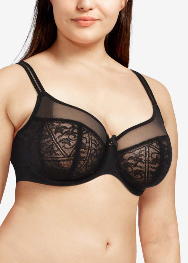 Soutien-gorge  Armatures Enveloppant Chantelle Noir