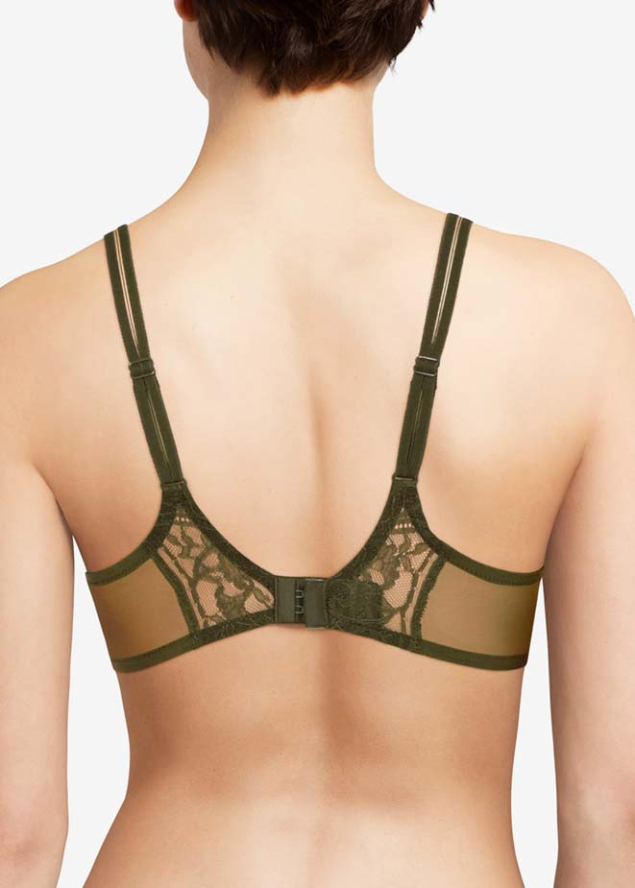 Soutien-gorge  Armatures Enveloppant Chantelle Kaki