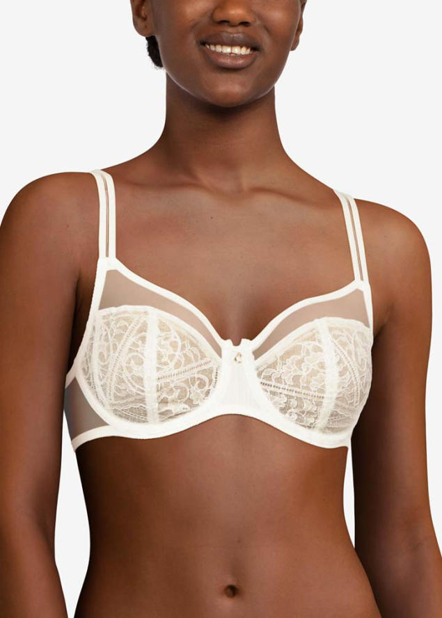 Soutien-gorge  Armatures Enveloppant Chantelle Milk