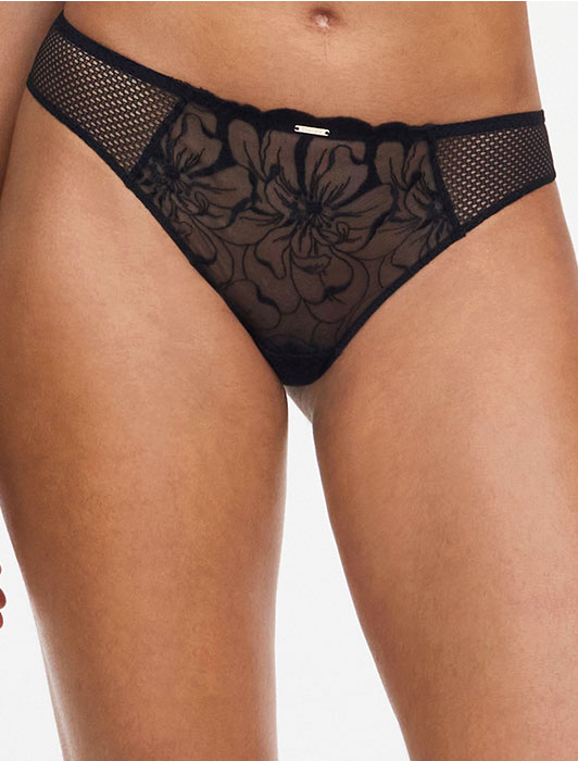 Tanga Chantelle Noir