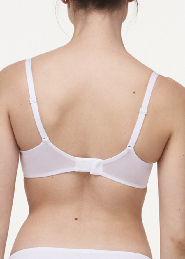 Soutien-gorge Dcollet Plongeant avec Coques et Armatures Chantelle Blanc