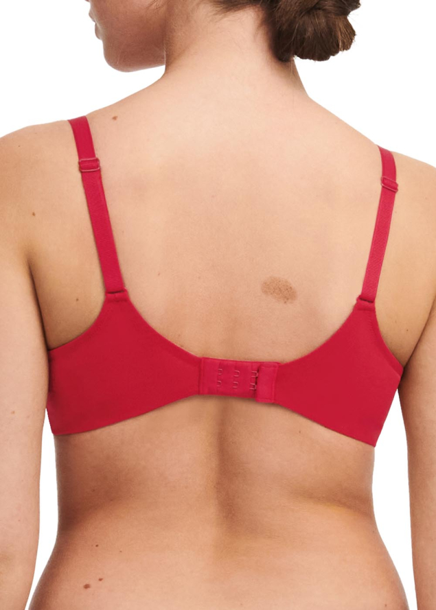 Soutien-gorge Dcollet Plongeant avec Coques et Armatures Chantelle Scarlet