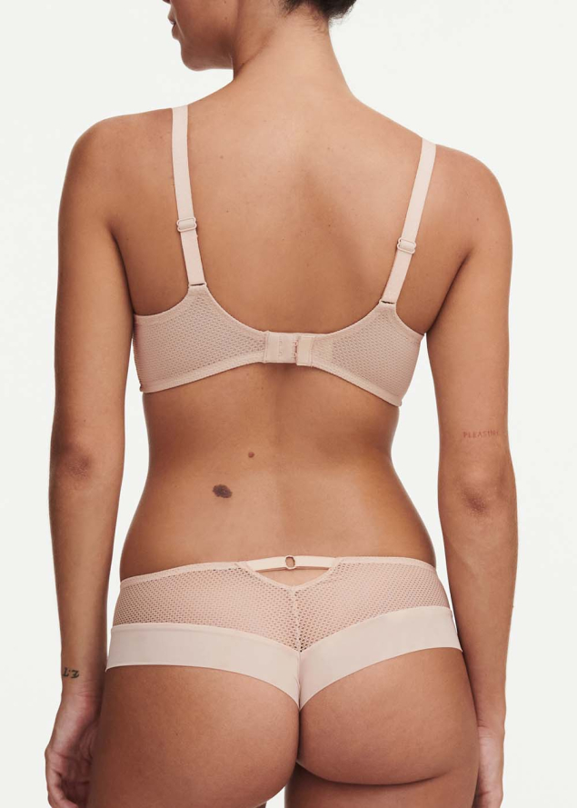 Soutien-gorge Corbeille avec Armatures Chantelle Beige Dor / Noir