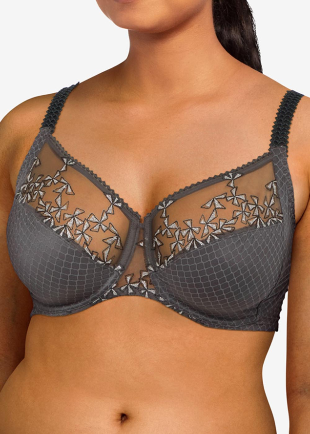 Soutien-gorge Armatures Enveloppant Chantelle Gris Encens