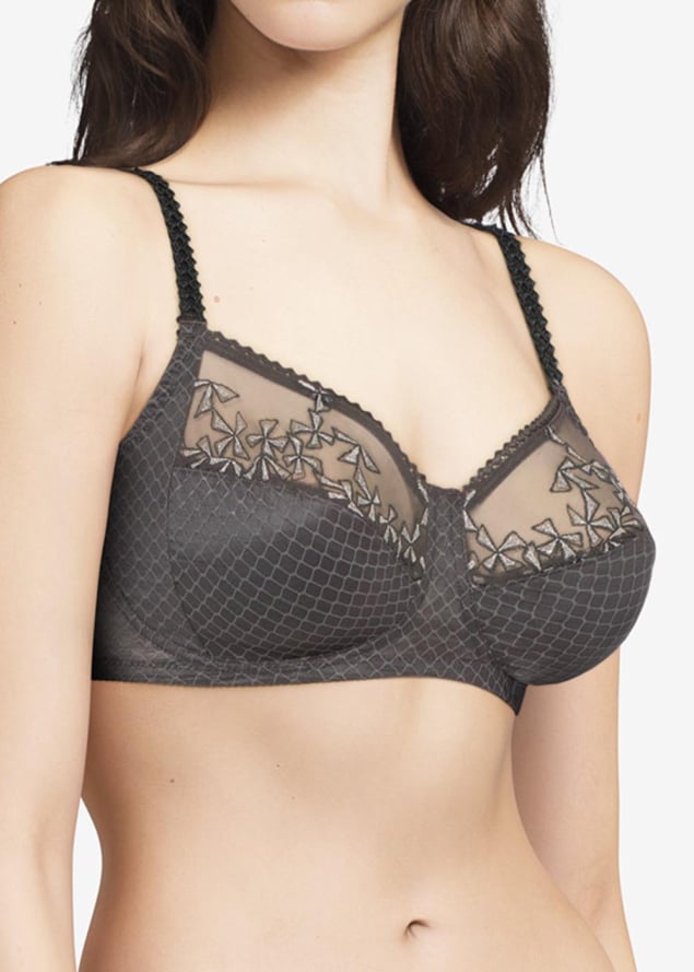 Soutien-gorge Sans Armatures Chantelle Gris Encens