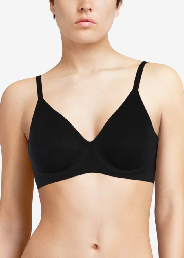 Soutien-gorge  Armatures Plongeant Chantelle Noir