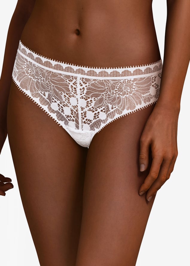 Tanga Chantelle Blanc