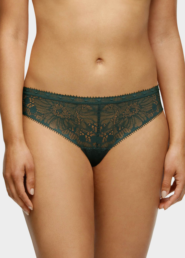 Tanga Chantelle Vert