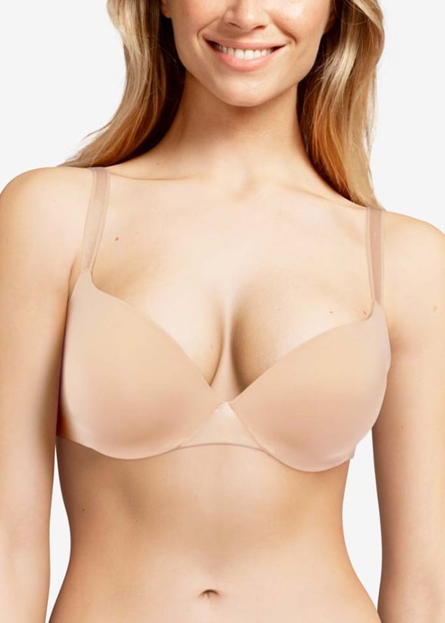 Soutien-gorge Push Up Chantelle Beige Dor