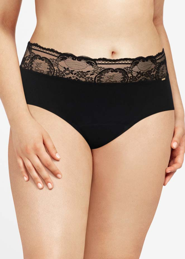 Lace - Culotte Taille Haute Flux Abondant Chantelle