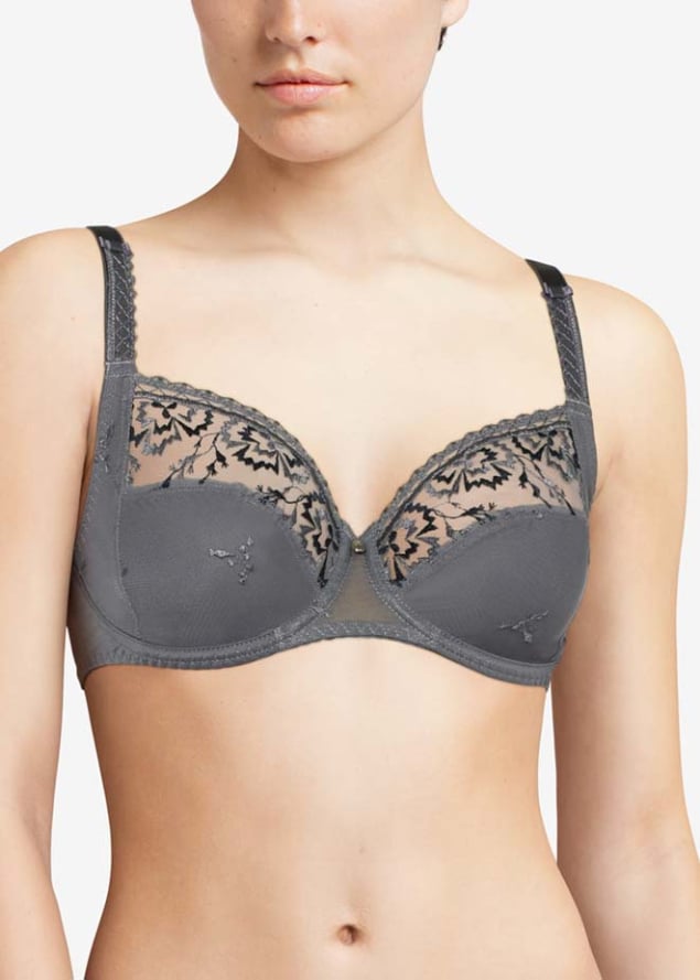 Soutien-gorge Embotant  Armatures Chantelle Gris Ardoise