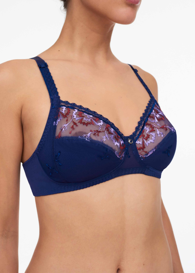 Soutien-gorge Sans Armatures Chantelle Bleu Danube