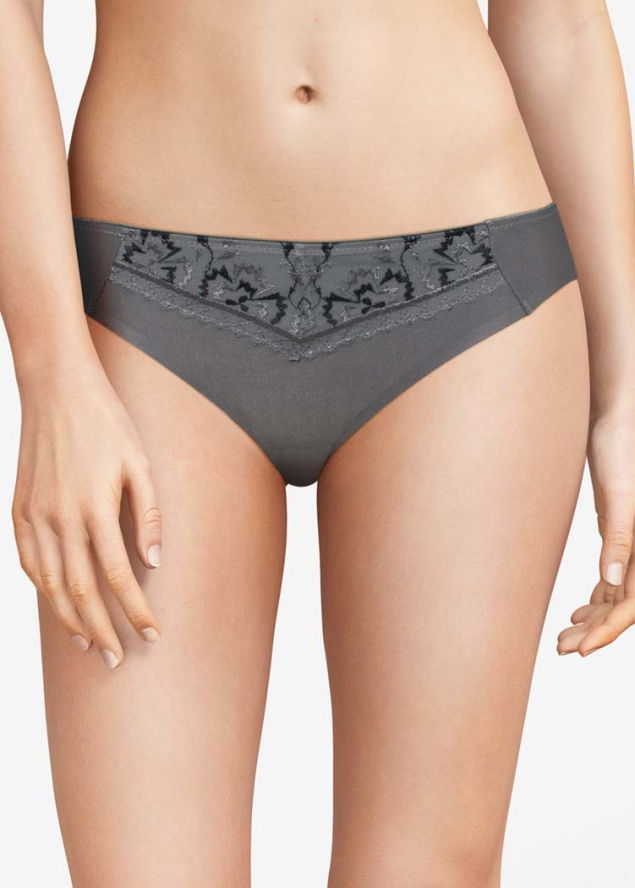 Slip Chantelle Gris Ardoise