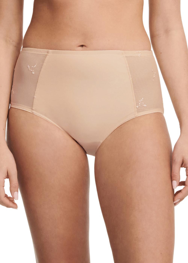 Culotte Taille Haute Chantelle Beige Dor