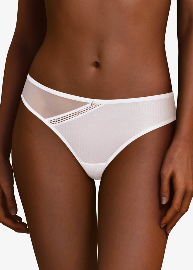 Tanga Chantelle Blanc