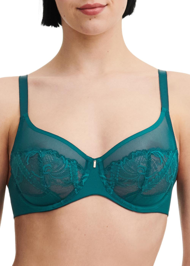 Soutien-gorge armatur trs enveloppant Chantelle Vert Orient