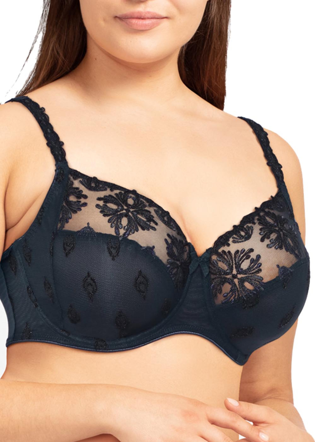 Soutien-gorge Armatures Enveloppant Chantelle Bleu Hiver