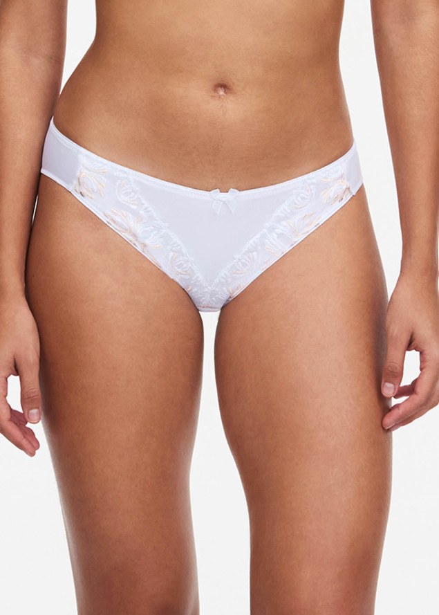 Slip Chantelle Blanc / Marron Mulitcolore