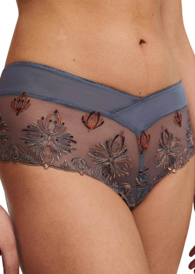 Shorty Chantelle Gris Ardoise