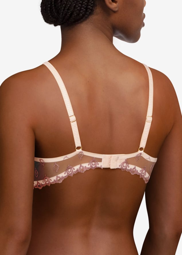 Soutien-gorge Corbeille Balconnet Chantelle Rose Perle