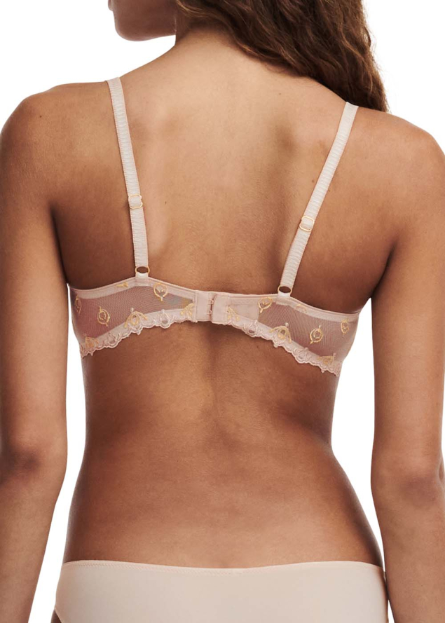 Soutien-gorge Corbeille Balconnet Chantelle Golden beige multicolor