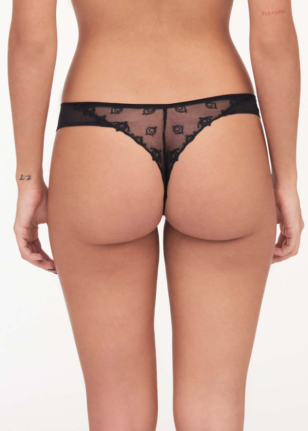 Tanga Chantelle Noir