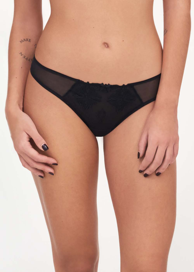 Tanga Chantelle Noir