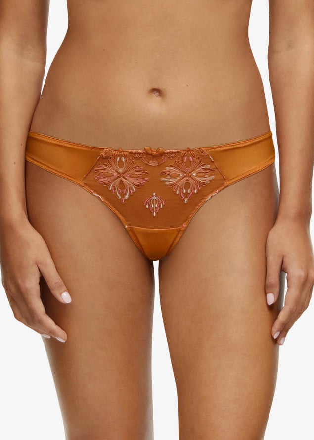 Tanga Chantelle Epice / Rose Multicolore