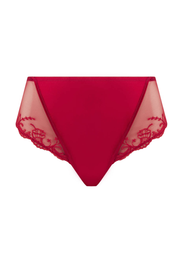 Slip Haut Lise Charmel Splendeur Rouge