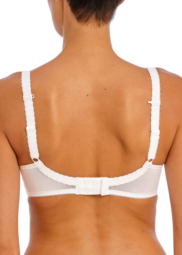 Soutien-gorge moul Plunge  Armatures Freya Flora White