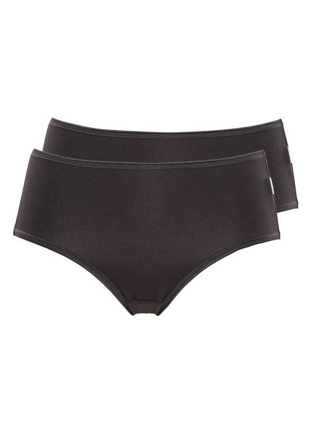  Lot de 2 Slips Sans Complexe Noir