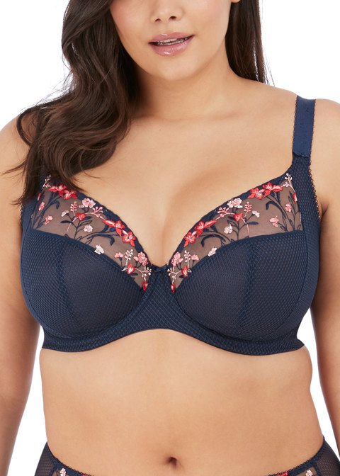 Soutien-gorge  Armatures Plunge Elomi Navy