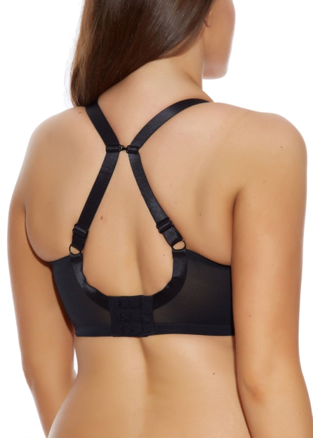 Soutien-gorge de Sport  Armatures Dos crois Elomi Black