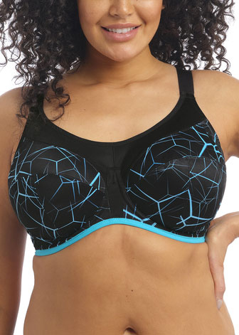 Soutien-gorge Armatures Sport Crochet Elomi Blue Lightning