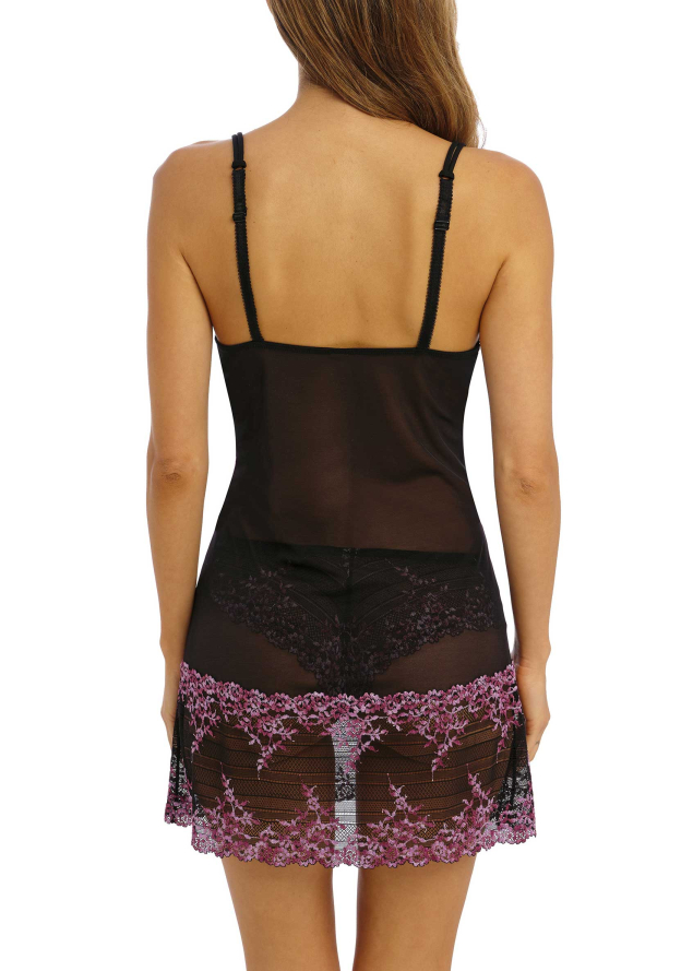 Nuisette Wacoal Black / Berry