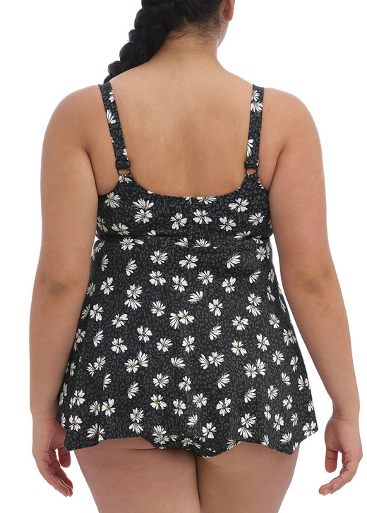 Tankini Maillots de Bain Elomi  Black Daisy