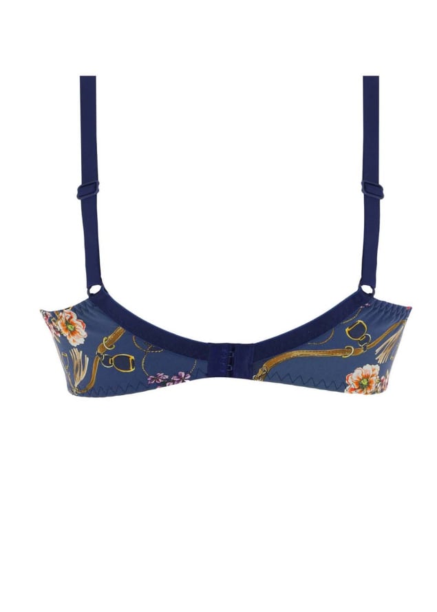 Soutien-gorge Corbeille Bonnets Profonds Antigel de Lise Charmel Bleu Foulard