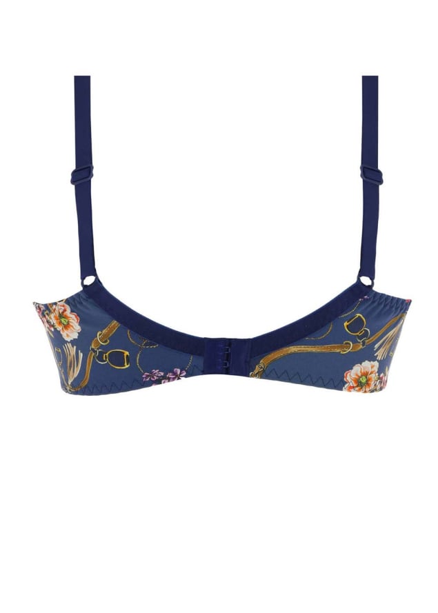 Soutien-gorge Coques Bonnets Profond Antigel de Lise Charmel Bleu Foulard