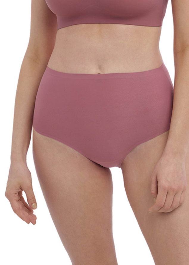 Slip Taille Haute Fantasie Rose