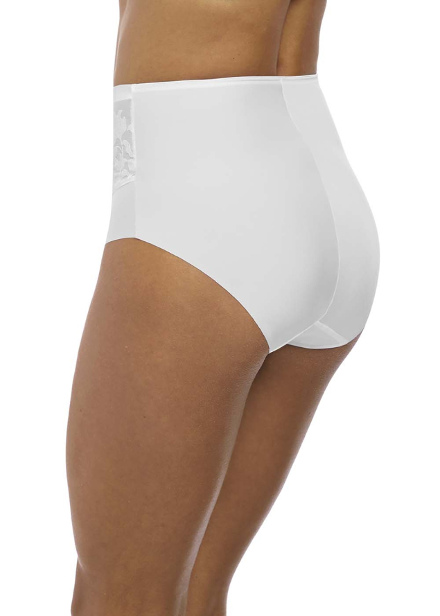 Slip Taille Haute Fantasie White