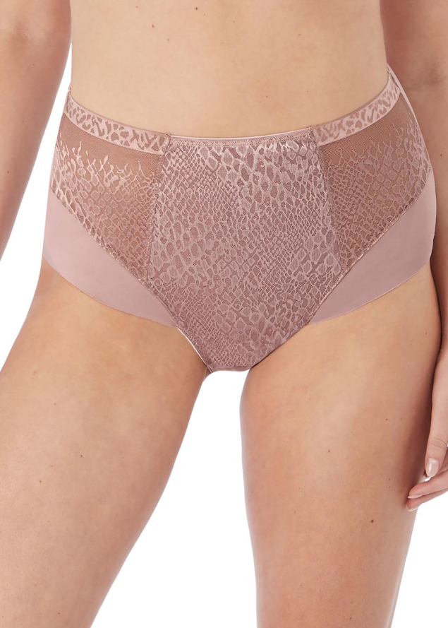 Slip Taille Haute Fantasie Taupe