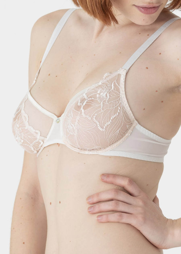 Soutien-gorge Emboitant avec Armatures Maison Lejaby Lys