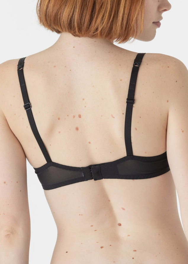 Soutien-gorge Emboitant avec Armatures Maison Lejaby Noir