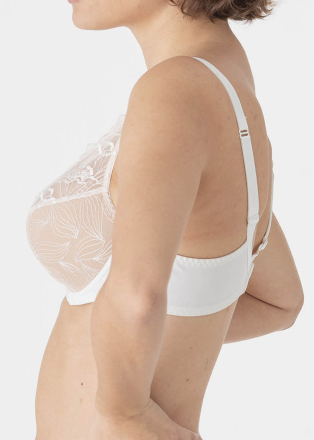 Soutien-gorge Corbeille Bonnets Profonds avec Armatures Maison Lejaby Lys