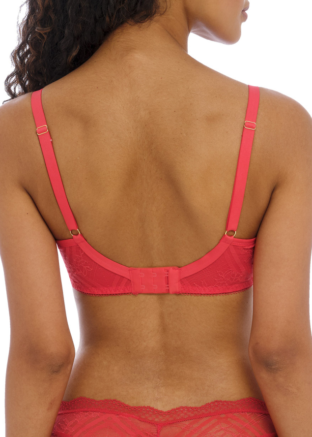 Soutien-gorge Plunge  Armatures Freya Chilli Red