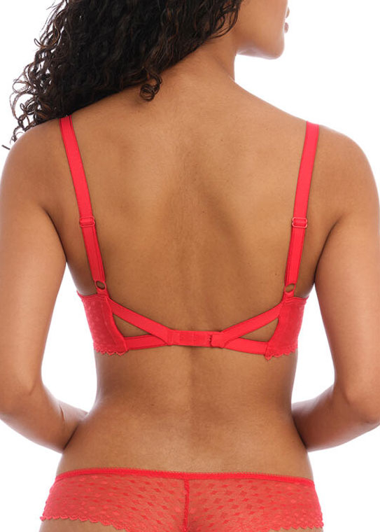 Soutien-gorge Plunge  Armatures Freya Chilli Red