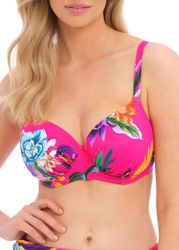 Soutien-gorge Embotant  Armatures Maillots de Bain Fantasie  Orchid