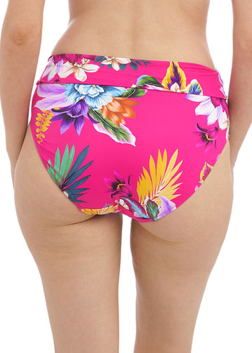 Slip Taille Haute Maillots de Bain Fantasie  Orchid