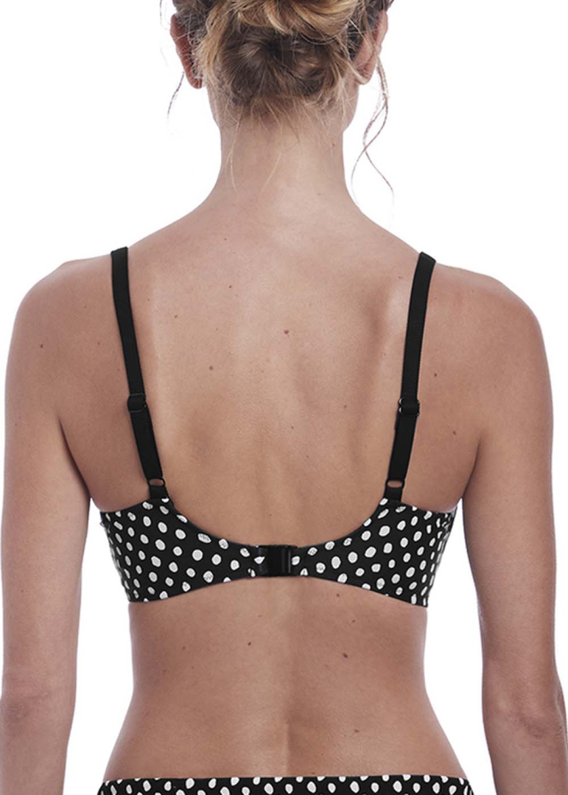 Soutien-gorge Moul  Armatures Maillots de Bain Fantasie  Black and White